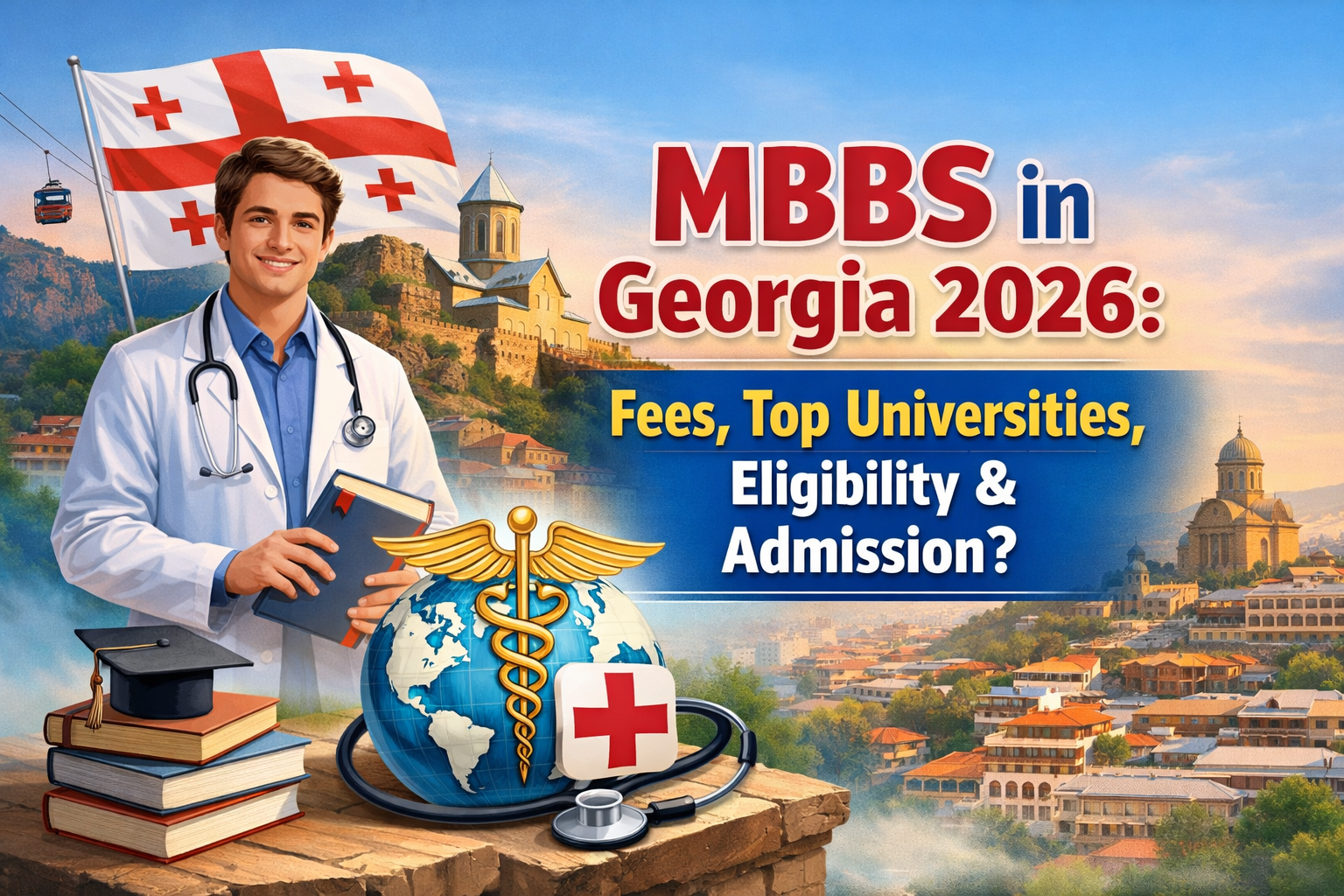 MBBS in Georgia 2026: Fees, Top Universities, Eligibility & Admission